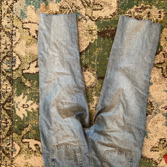 Calvin Klein jeans. Great condition- raw hem! - Picture 2 of 6